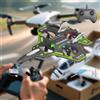 Aereo RC Con Rotazione A 360°, Aereo Telecomandato Portatile In Schiuma Per