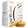 Line@Diet Frollini Vaniglia e Gocce di Cioccolato KETO Senza Glutine Line@diet | 5 monoporzioni | i primi dolci chetogenici e gluten free (15 biscotti totali)