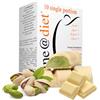 Line@Diet Line@CROCK proteici | 10 wafer ricoperti di CIOCCOLATO BIANCO e ripieno di crema al PISTACCHIO | Gluten Free con COLLAGENE!