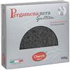 Generico CHERCHI Pergamena Guttiau Nero scatola 100g, Confezione da 4