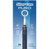 SILVER CARE SilverCare Puro Spazzolino Elettrico Rotante 5 Modalità di Spazzolamento 3 Testine di Ricambio Ricaricabile USB-C