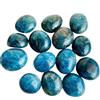 Generico ALCHIMIA- Pietre burattate Apatite blu 1pc. cm.2-3 + molla spirale metallo omaggio per poter creare un ciondolo da indossare cristalloterapia