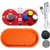 BUAGOUWZ Controller input fisico affidabile Pad Silicone | Input fisico affidabile, progettazione ottimizzata per controlli di gioco e robotica, con contenitore in plastica e silicone.