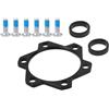 LongTing Forcella Anteriore for Bicicletta da 15x100 mm a 110 mm | Adattatore Boost Hub Set di adattatori Kit di conversione in lega di alluminio posteriore da 12 x 142 mm a 148 mm