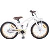 TEKGHUT Bicicletta da 16 pollici, colore nero