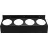 Domary Organizer per Bombolette Spray Montato a Parete per Riporre in | Costruzione in Ferro, Contiene 4 Lattine da 12-16 Oz, Fori di Montaggio Preforati, Adatto per Officina in Garage