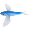 Jiawu Esca da Pesca, Esca Volante in Silicone Morbido, Attrezzatura per | Esca morbida artificiale, attrazione dai colori brillanti, per tonno Marlin, sgombro, barracuda, design leggero e