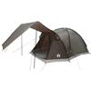 Generic Tenda cabaña in poliestere e acciaio per 4 persone con tetto verde