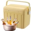 Generisch Frigorifero per campeggio, 6 litri | Borsa frigo per auto, per campeggio, picnic, pesca, viaggi su strada, barbecue, eventi sportivi, festival