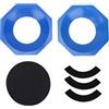 Changor Supporto per Platorello da Bowling, Espositore Universale 2 in 1 | Adatto a Platorelli da 6 Pollici, Struttura in ABS, per Bowling e Pallavolo, per Pulizia e Lucidatura
