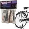 Générique Bicicletta Wheel Decorative Lights - PP 12 x 18 cm Batteria | Luce di avvertimento per bicicletta, luce a LED, con luci lampeggianti | Outdoor S