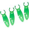 WNXGNHO Morsetti Fissaggio per Tavole da 4 pacchi Fornitura | Clip fissaggio espandibile per pagaie, tavole da surf, accessori per sport acquatici, sgancio rapido degli