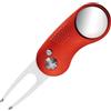 Btgghytr Forchetta da golf verde con manico ruvido, rosso | Golf Divot Tool Accessorio Sostenere Verde Manutenzione Durante Le Passeggiate