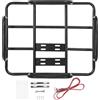 Générique Bike Rear Rack - Iron Cargo Carrier Rack | Bicycle Luggage Rear Racks | Touring Bike Storage | Heavy Duty Safe Smooth Rears Mount Carrier for Travel Cycling Accessories Use