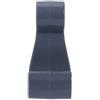 Jiawu Gancio per Telone in Plastica, 1,8 X 0,8 X 0,6 Pollici, Grigio | Accessorio di fissaggio per copertura per barca, antiruggine, per kayak, canoa, gommone gonfiabile, copertura per tenda da