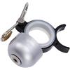 Domary Campanello da Corsa Indossabile, Campanello da Dito Leggero in | Compatto e Portatile, Nucleo in Ottone Ad Alto Decibel, Resistente All'acqua per Sentieri, Marciapiedi e Strade