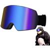 Generic Snowboard, sci uomo e donna - Snowboard | Anti vento | doppio strato di condensa per bambini, ragazzi, ragazze, per giovani