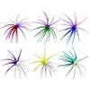 Générique Sea Urchin Bass Bait 6 pezzi Soft Multiple Dynamic Stimul Tentacoli Tackle | Dice Lure for Saltwater Sea Lake River Pond Reservoir Shore Stream