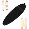 micblaco Custodia per tavola da surf, Oxford 210D, impermeabile, antivento e antipolvere, 230*50cm, Nero