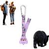Glleneskt Campanelli anti-orso per escursionismo con Silenziatore Magnetico Rumoroso | divertente campanello allarme fauna selvatica outdoor backpacking survival cam