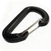 Oumefar Moschettone a Forma di D, Robusto e Leggero | Lucchetto in metallo resistente, portante elevato, portatile, arrampicata su roccia, alpinismo