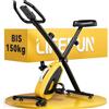 LIFERUN Cyclette Ergometro Pieghevole,Silenziosa,Sella e Pedali Regolabili | Regolazione a 16 livelli, acciaio legato, plastica, PVC, alluminio, sedile imbottito regolabile, supporto per cellulare