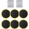 Generic Kit patch camera d'aria biciclette con lima ad asciugatura rapida | Kit di toppe autoadesive per pneumatici per bici, kit di riparazione per pneumatici da strada, mountain bike, moto