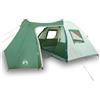 Generic Tenda da campeggio familiare Igloo 6 persone impermeabile blu con tettuccio
