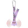 Wuyooprt Campanelli Anti Orso con Silenziatore Magnetico Rumoroso Riflettente | divertente campanello allarme fauna selvatica per Campeggio, Arrampicata, Trekking, Sopravvivenz