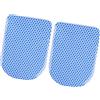 PANFHGFG 2 paia parastinchi da sci con assorbimento, Gradient blue OS | Comodo cuscino con inserti per scarponi da sci con imbottitura in gel per sci snowboard, prevenzione degli