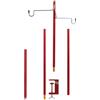 Asyduey Supporto per Luce Pieghevole A Treppiede, Supporto per Luce da Tavolo Portatile Adatto per e Pesca