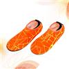 GATHINESS Calzini da Immersione in Neoprene Arancia, Rinforzati, Unisex | Nuoto e Spiaggia, Flessibili e Comprimibili, Facili da Togliere, Taglia S 34-35, Stile Spesso