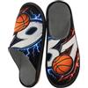 Reiacy Lightning Dynamic Basketball 67 Pantofole da casa per donne e uomini, pantofole antiscivolo per interni ed esterni, calde pantofole da casa, Lightning Dynamic Pallacanestro 67, 10.5/11 UK