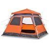Generic Tenda da campeggio Igloo 6 persone apertura rapida verde poliestere