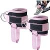 Wcybym per Gambe da Macchina a Cavi Accessorio per Fasce per Gambe da Allenamento | Cinghie da Curl su Macchina con Cavo in Palestra Home Gym Fitness in Palestra e Casa, Esercizi Indoor Outdoor Commercia
