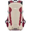 PETSOLA Zaino da 35 Litri Regolabile Zaino con Schienale Imbottito Ergonomico per Viaggiatori, Pendolari, Tempo Libero, Array, 白红色