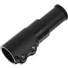 Angoily Estensore per Stelo Forcella Bici 28,6mm in Lega di Alluminio | Compatibile Molte Biciclette, Include 4 Regolatori Metallici, Finitura Nera