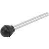 Jiawu Gym Weight Stack Pin, Magnetic Ball Knob, Universal Selector Lock | Perno di selezione di ricambio, struttura in ferro, finitura antiruggine, per attrezzature per il fitness domestico, facile