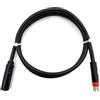 CLZDMJAT for Linkwe 910C Motore del Mozzo Cavo 9pin Connettore di Estensione Maschio Femmina L = 1000mm Spina 36V48V750W1000W for Bicicletta Elettrica 9Pin