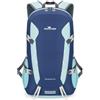 PETSOLA Zaino da 35 Litri Regolabile Zaino con Schienale Imbottito Ergonomico per Viaggiatori, Pendolari, Tempo Libero, Array, 浅蓝配蓝