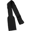 WRITWAA Tracolla per Skateboard e Monopattino Regolabile in Nylon Nero | Fissaggio Rapido, Pad Antiscivolo, Resistente All'usura, Lunghezza Regolabile, Accessorio Portatile per Tavole
