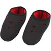 DEEPCRAFF Calzini da Snorkeling Antiscivolo per Adulti, Taglia XL Neri | Tessuto e Sbr, Fori di Drenaggio, Leggeri e Comprimibili, per Sport Acquatici Unisex
