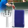 Jadpes Rete da Pong Portatile in Poliestere con Staffa in Metallo,