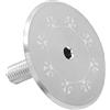 Kelvix Tappo superiore per attacco manubrio bicicletta, 31,8 mm, in alluminio, con bullone centrale, per installazione e montaggio