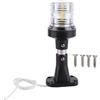 Domary Luce di Navigazione per Barca Lampada Completa da 6 Pollici di | LED COB da 3 W, 12 V/24 V, IP66, Base in Acciaio Inossidabile, per visibilità di Guida a Prua e Poppa