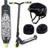 WeLLIFE Monopattini Freestyle Viper RGX Con Casco Protettivo Monopattino Freestyle Professionale, Manubrio HIC System Ruote 110mm e Cerchi in Alluminio, Cuscinetti Abec9, Ideale per Adulti e Ragazzi