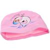 LIFKICH Cuffia da Nuoto per Rosa, Cartone, PU Elastico | Antiscivolo e Resistente Agli Strappi, Flessibile, Design Adorabile, per Ragazzi, Uso Piscina