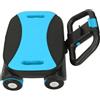 Alomejor 4 Ruote Rullo Addominale con Design Ergonomico | Rimbalzo automatico, maniglie pieghevoli, attrezzatura portatile, elevata stabilità, per allenamento di tutto il corpo