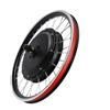 Salmeee Kit di conversione per biciclette elettriche 48 V 1000 W 20 pollici, kit di conversione per bicicletta con display LED e acceleratore a pulsante, cerchio in lega leggera con freno a disco e freno a V