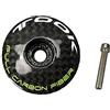 Zpengtai Serie Sterzo 3K Auricolare Tappo Superiore dello Stelo in Fibra di Carbonio T800 MTB Strada Montagna della Bici Superleggero Coperchio Bullone for 1-1/8 Forcella